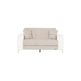 Vogel-loveseat-bd-45-911 Kilim Furniture Vogel - Cream Living Room Furniture Loveseat