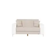 Vogel-loveseat-bd-45-911 Kilim Furniture Vogel - Cream Living Room Furniture Loveseat
