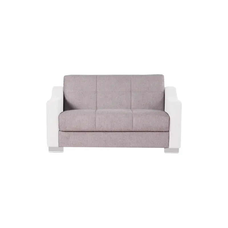 Juliet-loveseat-bd-07-969 Kilim Furniture Juliet - Gray Living Room Furniture Loveseat