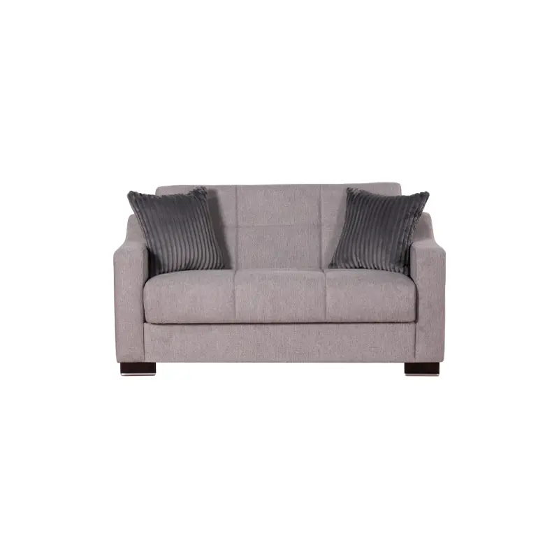 Juliet-loveseat-07-960 Kilim Furniture Juliet - Gray Living Room Furniture Loveseat