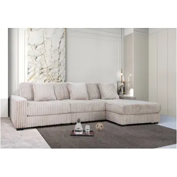 Atlas-cream-8144612-sectional Bella Furniture Atlas - Cream Living Room Furniture
