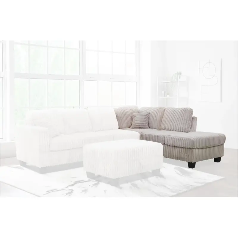 8143612-a Bella Furniture Vega - Beige Living Room Furniture Sectional