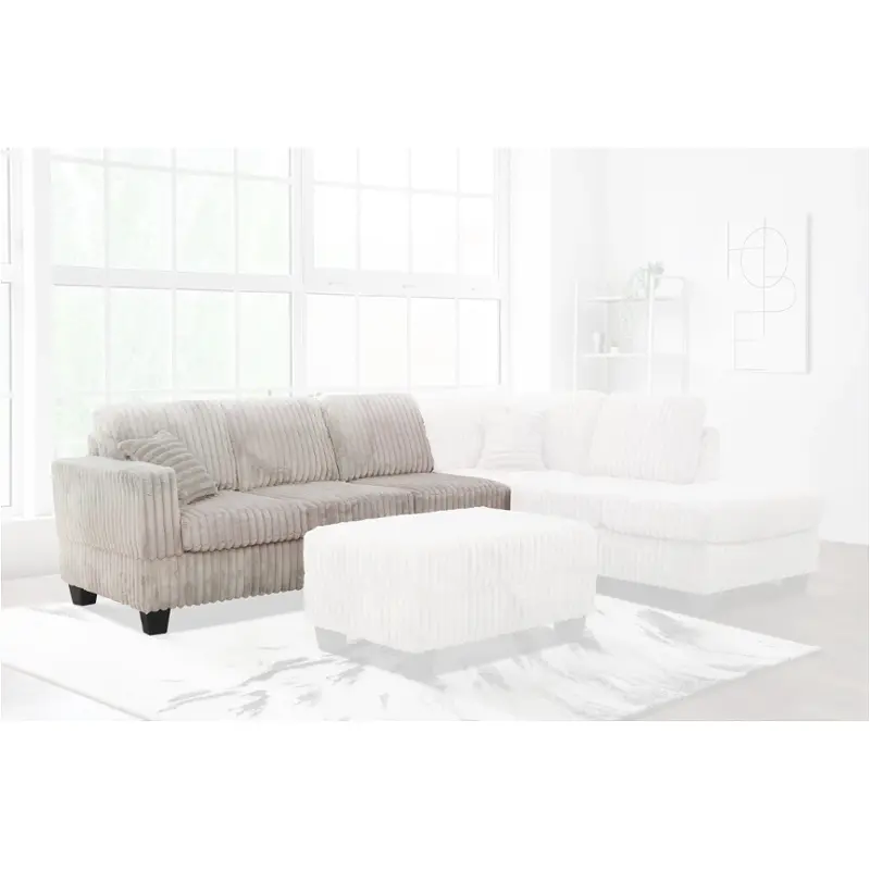 8143612-b Bella Furniture Vega - Beige Living Room Furniture Sectional