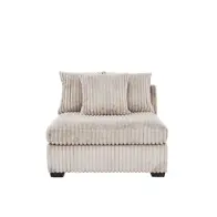 8144612-b Bella Furniture Atlas - Cream Living Room Furniture Sectional