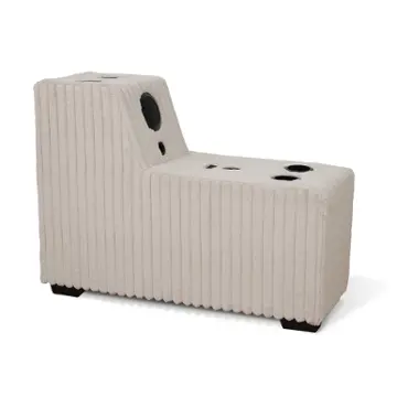8144612-cs Bella Furniture Atlas - Cream Living Room Furniture Sectional