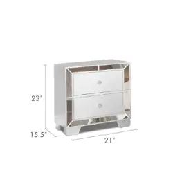 52636-ns Bella Furniture Nella - White Bedroom Furniture Nightstand