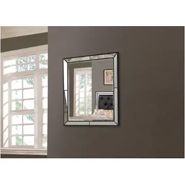 52431-mr Bella Furniture Nella - Black Bedroom Furniture Mirror