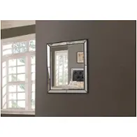 52431-mr Bella Furniture Nella - Black Bedroom Furniture Mirror