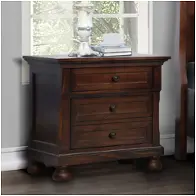 52738-ns Bella Furniture Verona - Cherry Bedroom Furniture Nightstand