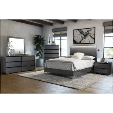 Logica-platinum-bedroom Idea Italia Logica - Platinum Bedroom Furniture