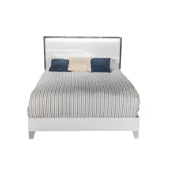 Lc2lhk Bed Idea Italia Logica - White Bedroom Furniture Bed