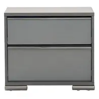 Lc52nt Idea Italia Logica - Platinum Bedroom Furniture Nightstand
