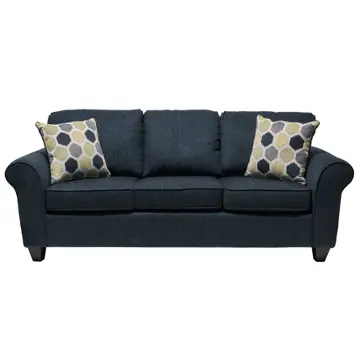 1808-bl-sf Minhas Furniture 1808 - Light Scout Blue Argent Living Room Furniture Sofa