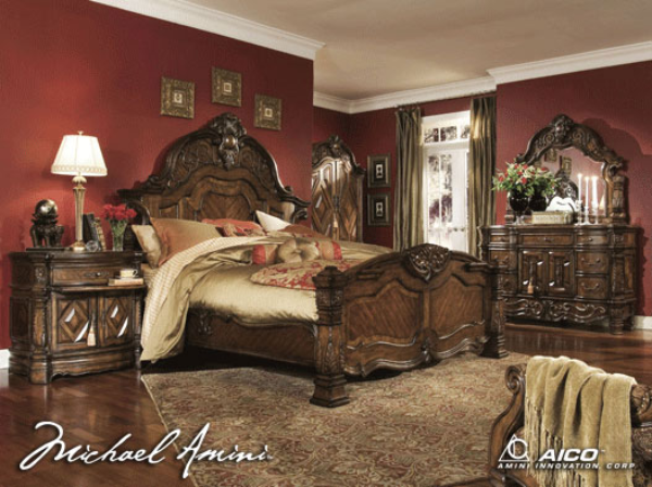 Windsor Court Bedroom Set Aico Furniture