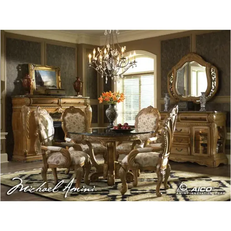 63001-27 Aico Furniture Trevi Dining Room Furniture Dining Table