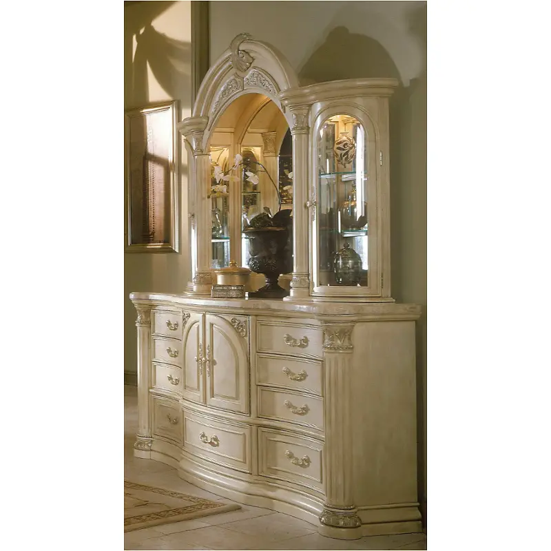 53061-07 Aico Furniture Monte Carlo Snow Bedroom Furniture Mirror
