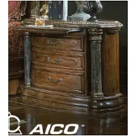 56040-25 Aico Furniture Torino Bedroom Furniture Nightstand