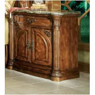 53040-24 Aico Furniture Monte Carlo Pecan Bedroom Furniture Nightstand