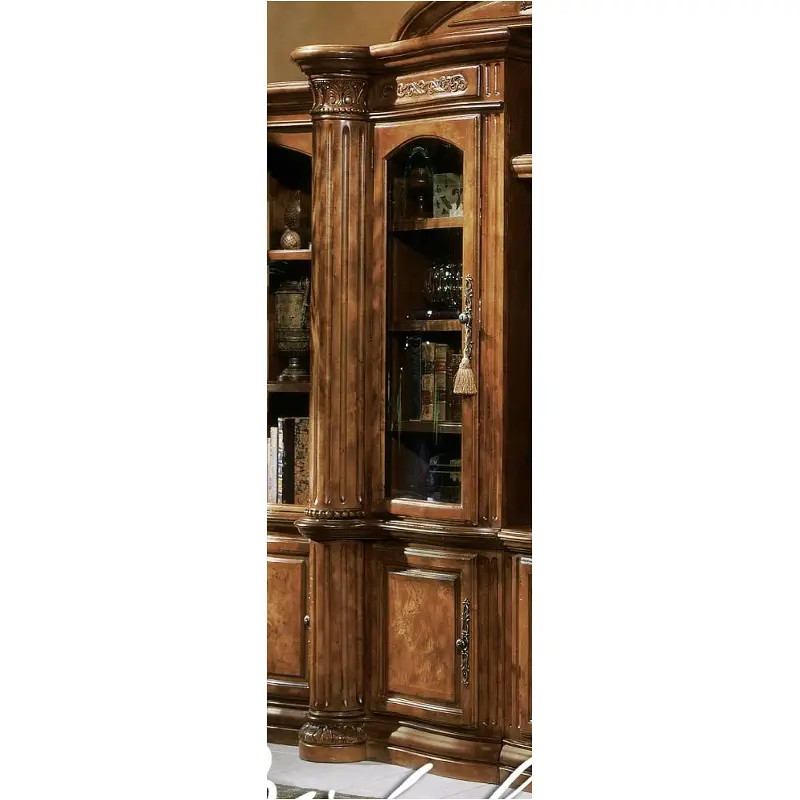 53091n-24 Aico Furniture Monte Carlo Pecan Home Entertainment Furniture Entertainment Center