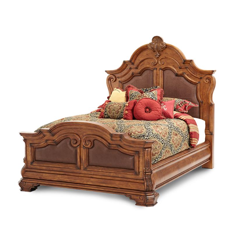34014 26 Aico Furniture Tuscano Bedroom, Mansion King Bed