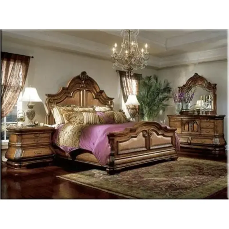 34014-26 Aico Furniture Tuscano Eastern King Mansion Bed