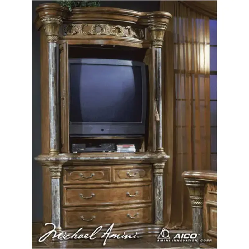 56080t-25 Aico Furniture Torino Bedroom Furniture Armoire