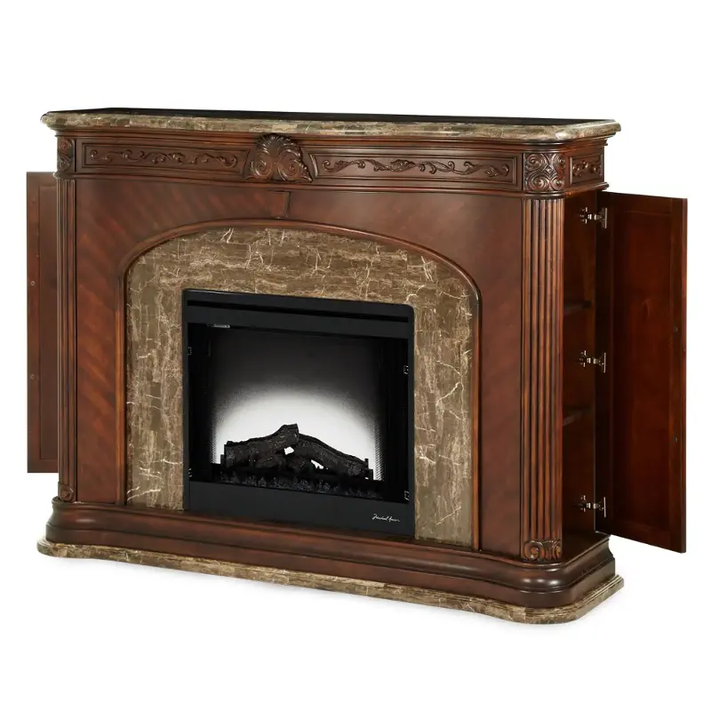 58220f-44 Aico Furniture Villagio Accent Furniture Fireplace