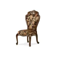 67003-52 Aico Furniture Oppulente Sienna Spice Dining Room Furniture Dining Chair