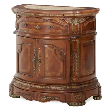 65040-28 Aico Furniture Cortina Bedroom Furniture Nightstand