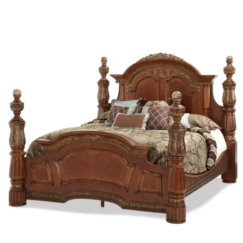 72015t-55 Aico Furniture Villa Valencia Bedroom Furniture Bed