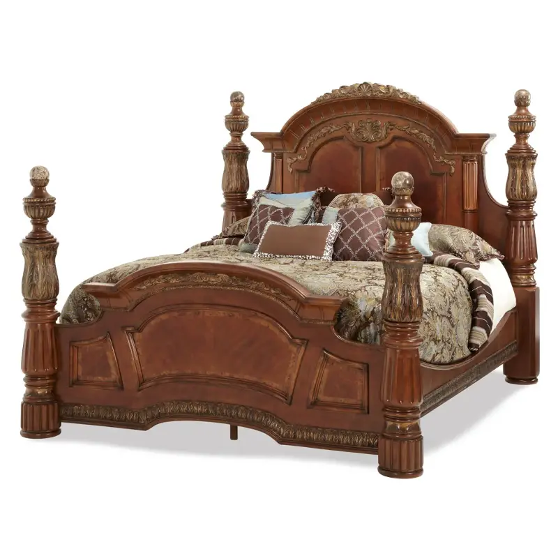 72039-55 Aico Furniture Villa Valencia Bedroom Furniture Bed