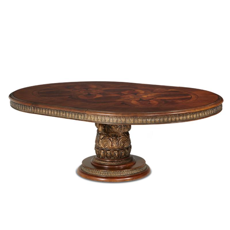 72001t 55 Aico Furniture Villa Valencia Round Dining Table Villa Valencia Round Dining Table