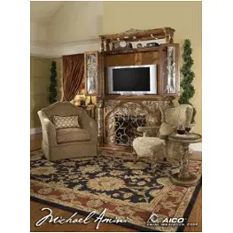 72220-55 Aico Furniture Villa Valencia Home Entertainment Furniture Fireplace