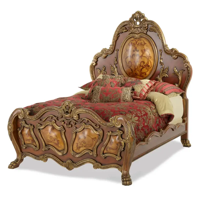 75012-39 Aico Furniture Chateau Beauvais Bedroom Furniture Bed