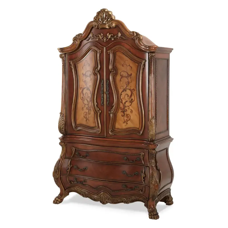 75080b-39 Aico Furniture Chateau Beauvais Bedroom Furniture Armoire