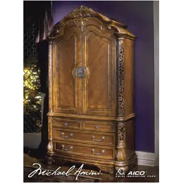 59080t-47 Aico Furniture Excelsior Bedroom Furniture Armoire