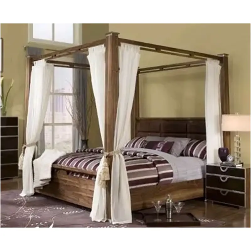 23015-12-ck Aico Furniture Exiterra Bedroom Furniture Bed
