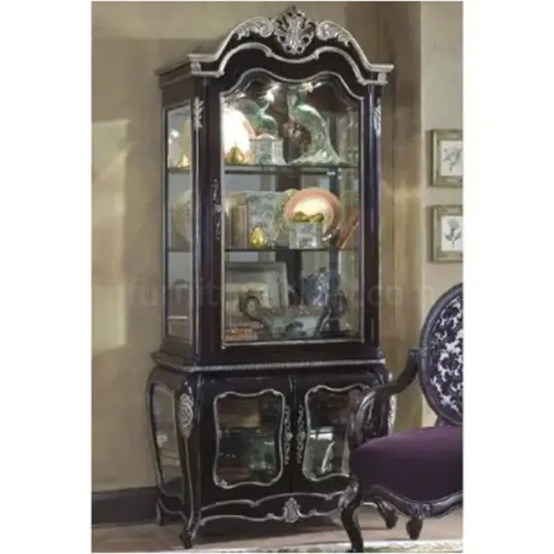 54505t-59 Aico Furniture Lavelle Truffle Dining Room Furniture Curio