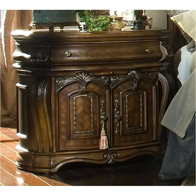 67040-52 Aico Furniture Oppulente Sienna Spice Bedroom Furniture Nightstand