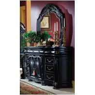 67050-83 Aico Furniture Oppulente Regal Black Bedroom Furniture Dresser