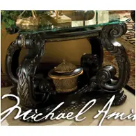 67202-83 Aico Furniture Oppulente Regal Black Living Room Furniture End Table