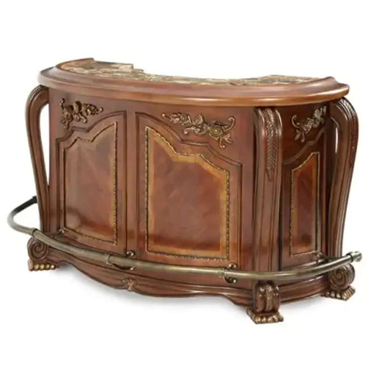 67500m-00 Aico Furniture Oppulente Sienna Spice Accent Furniture Bar