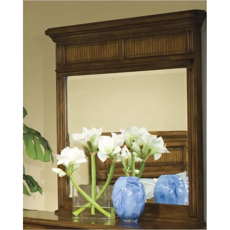 86060-36 Aico Furniture Tides Bungalow Brown Bedroom Furniture Mirror