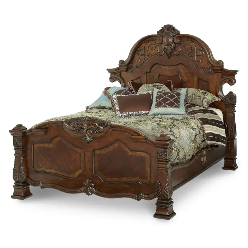 70012-54 Aico Furniture Windsor Court Bedroom Furniture Bed