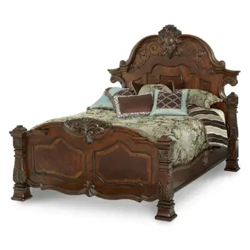 70034-54 Aico Furniture Windsor Court Bedroom Furniture Bed