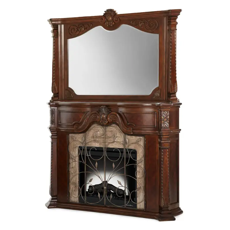 70227-54 Aico Furniture Windsor Court Accent Furniture Mirror