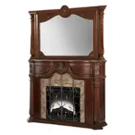70227-54 Aico Furniture Windsor Court Accent Furniture Mirror