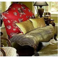 75864-rdbrz-39 Aico Furniture Chateau Beauvais Living Room Furniture Sofa