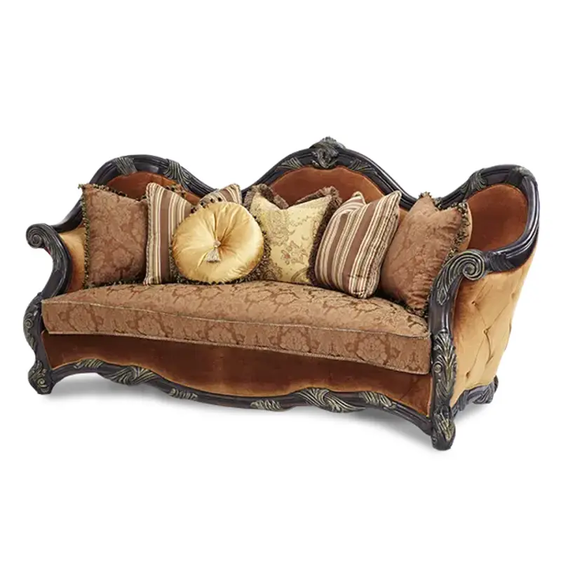 76815-dpbrn-57 Aico Furniture Essex Manor Living Room Furniture Sofa