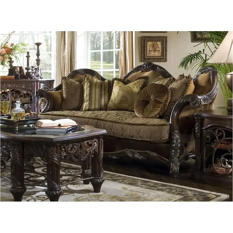 76815-topaz-57 Aico Furniture Essex Manor Living Room Furniture Sofa